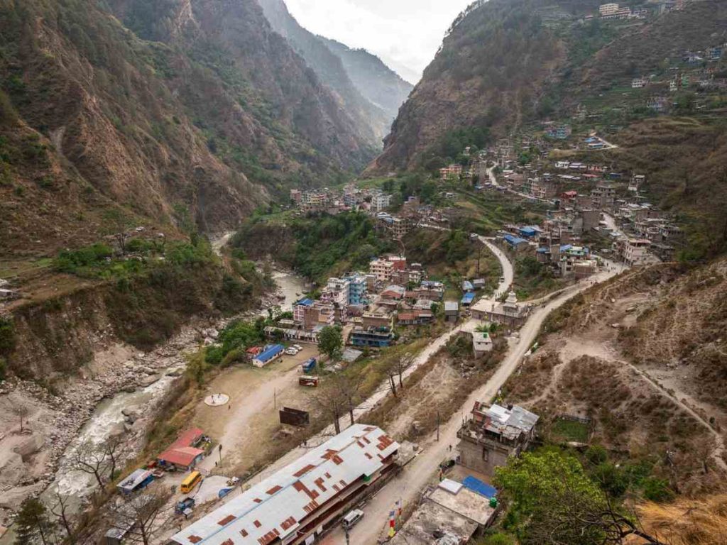 Syabrubesi es uno de los principales accesos al valle de Langtang, una de las zonas de senderismo más visitadas del norte de Nepal.