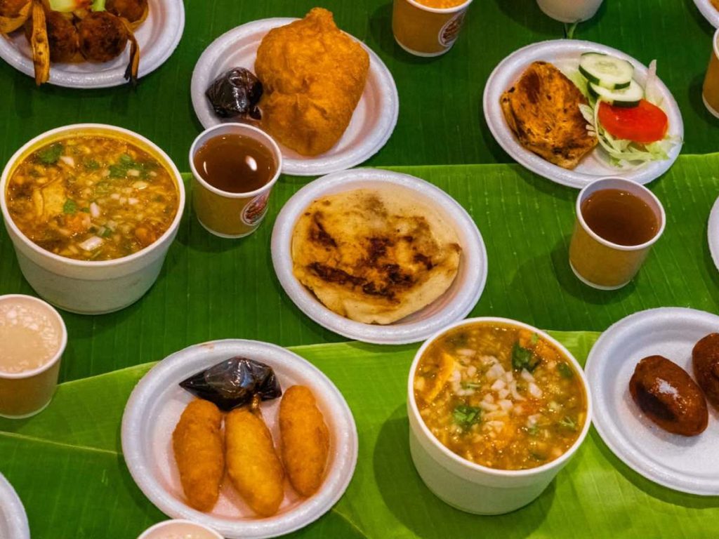 La gastronomía salvadoreña es protagonista de las actividades organizadas este fin de semana en San Salvador. Foto EDH / Cortesía Alcaldía de San Salvador Centro