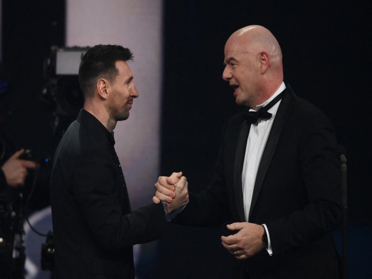 Gianni Infantino-Lionel-Messi