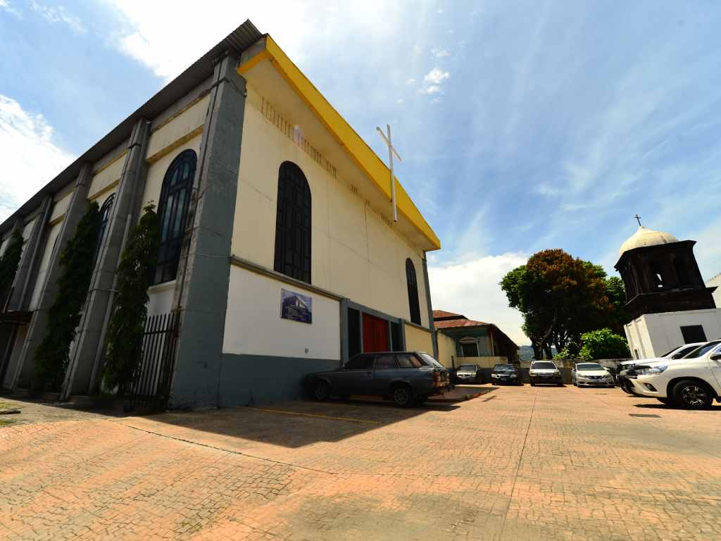 El campanario de la Iglesia Nuestra Señora de La Merced, ubicado en el Centro Histórico de San Salvador, es uno de los símbolos vinculados al Primer Grito de Independencia del 5 de noviembre de 1811.
