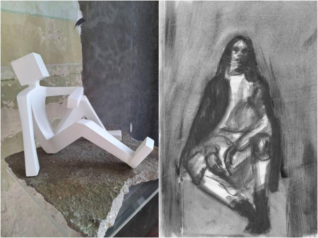 La exposición reúne obras que abordan conceptos como la vida, el cuerpo, la memoria, la fragilidad y el cuidado.