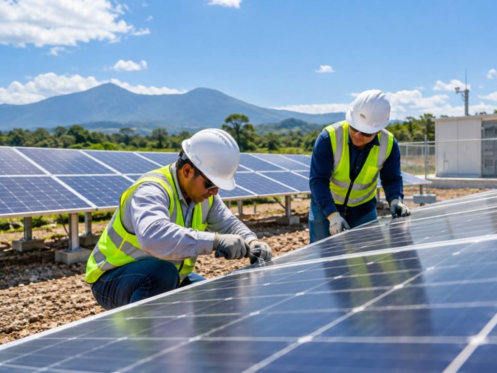 Nueva planta solar en La Libertad avanza con préstamo millonario