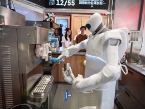 Robot- Humanoide- North-Helados- Blizzard- Dairy Queen-República Popular China.