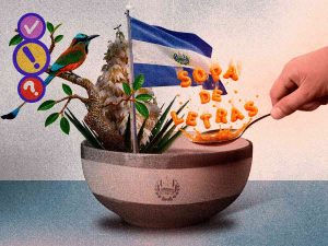 Una sopa de letras pone a prueba los conocimientos sobre los símbolos patrios de El Salvador.