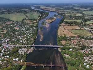 Sequía-Fenómeno-del-niño-El-Salvador- río Lempa