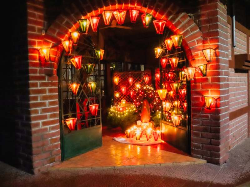 El encendido de farolitos está programado para las 6:00 de la tarde en el Parque Central de Tacuba