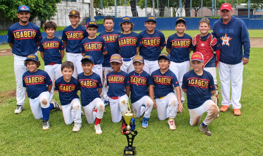 campeon agabeisi 2026 U-10 beisbol el salvador 01