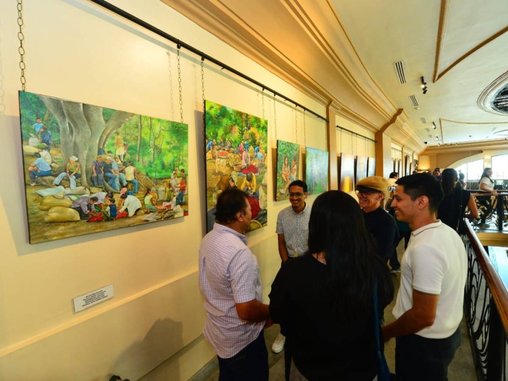 “Tierra, Café y Fe” reúne 12 obras de tres artistas salvadoreños en Casa Bou
