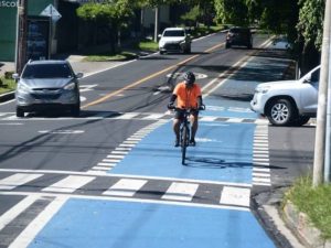 Las rutas para bicicletas están distribuidas en diferentes sectores del área metropolitana de San Salvador.