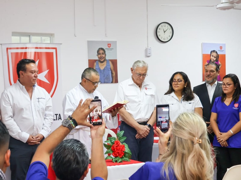 La reinauguración de la clínica marcó la culminación del proceso de readecuación de cinco clínicas asistenciales de la Orden de Malta en El Salvador.