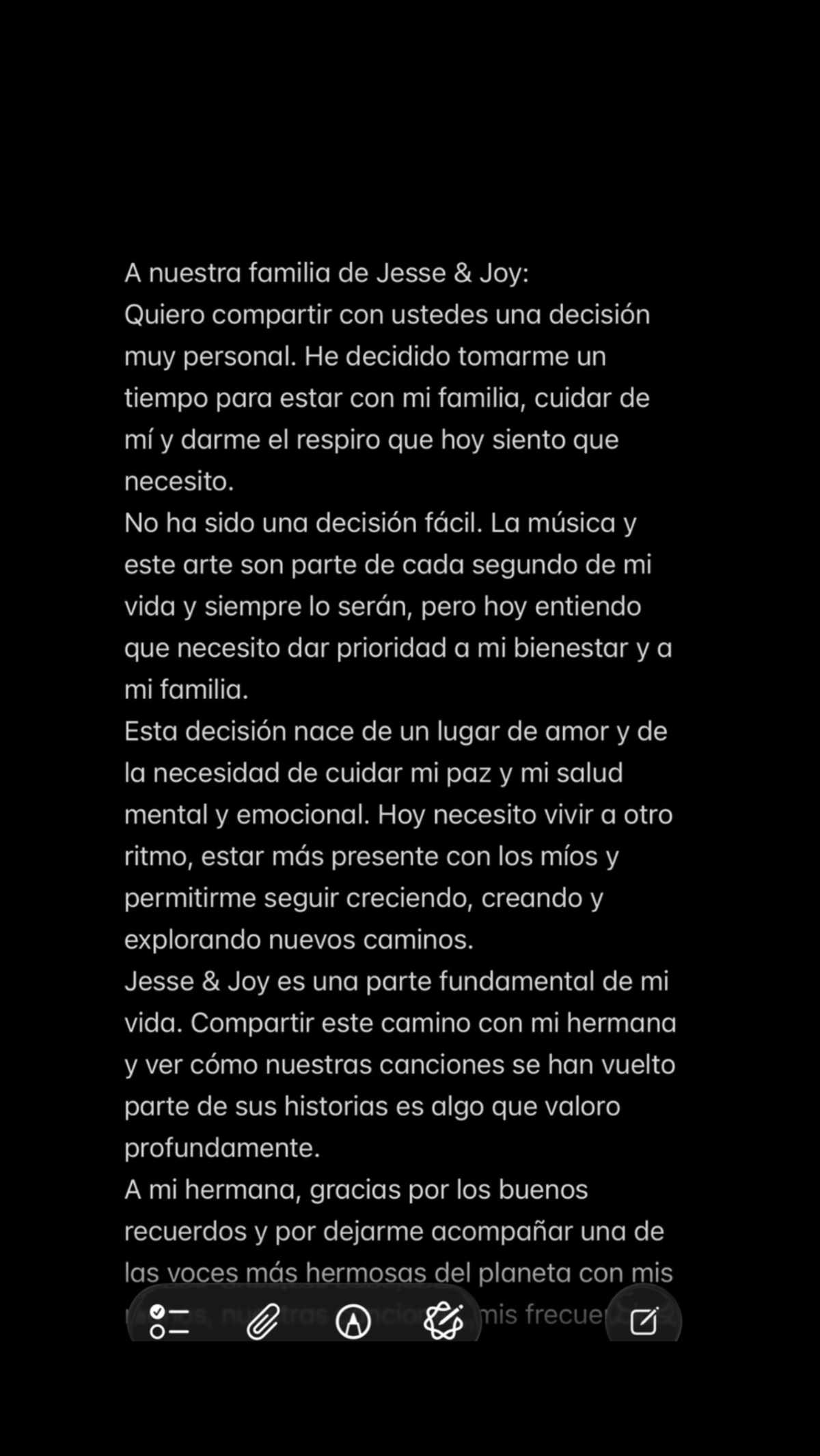 comunicado-jessy & Joy