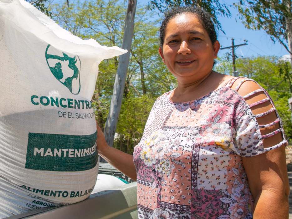 El MAG comercializa el quintal de concentrado Lechero Plus Fórmula +18% a $14 para pequeños ganaderos de la zona oriental.