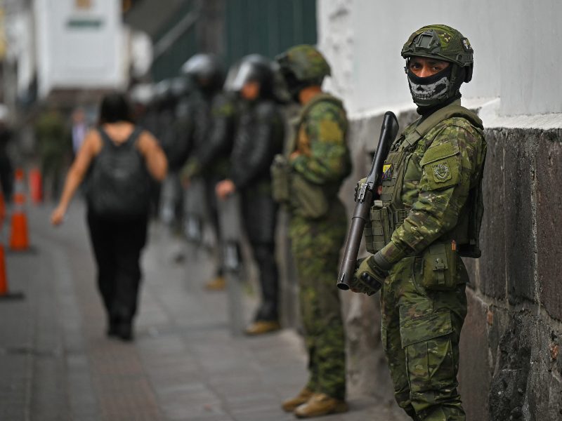 El Gobierno de Ecuador estableció un nuevo estado de excepción ante la situación atribuida al crimen organizado.