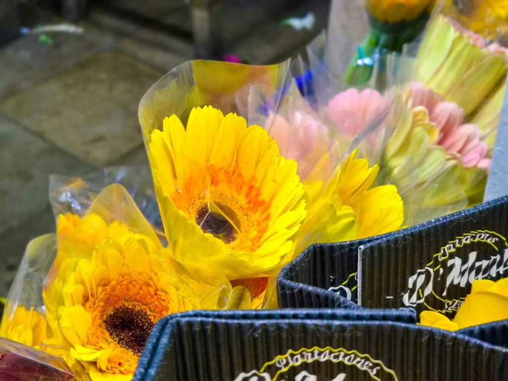 mercado central-flores-amarillas
