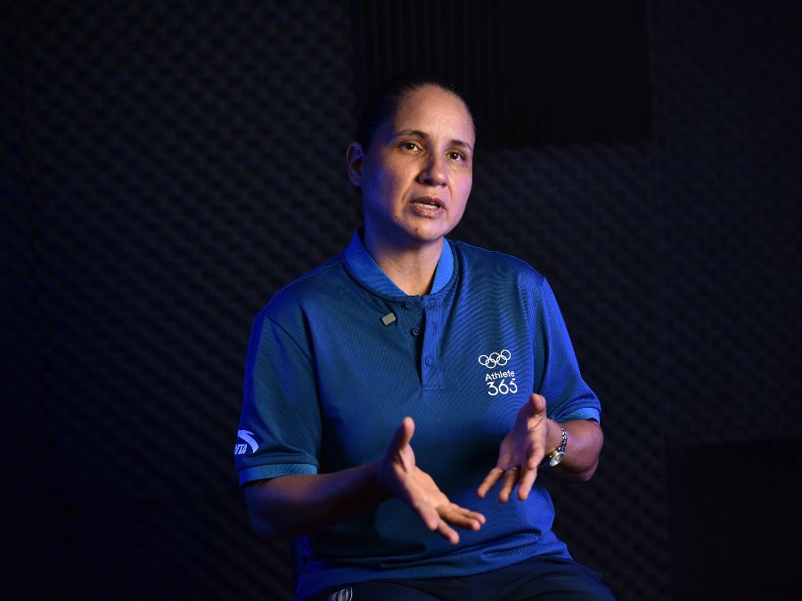 luisa maida entrevista psicologia deportiva experiencia santo domingo 2026 atletas el salvador team esa robbie ruud 02