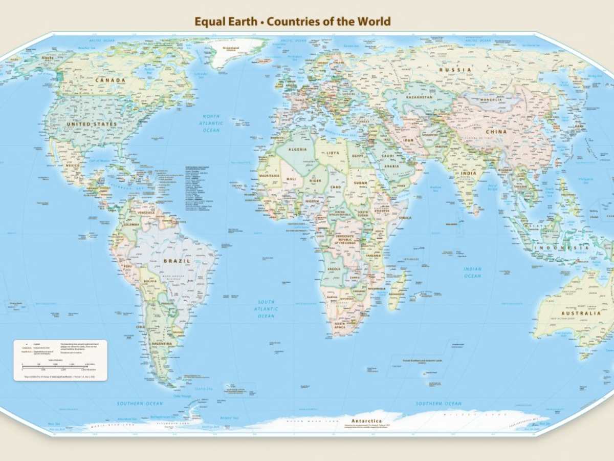 Nuevo mapa mundial.