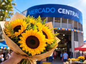 mercado central-flores-amarillas