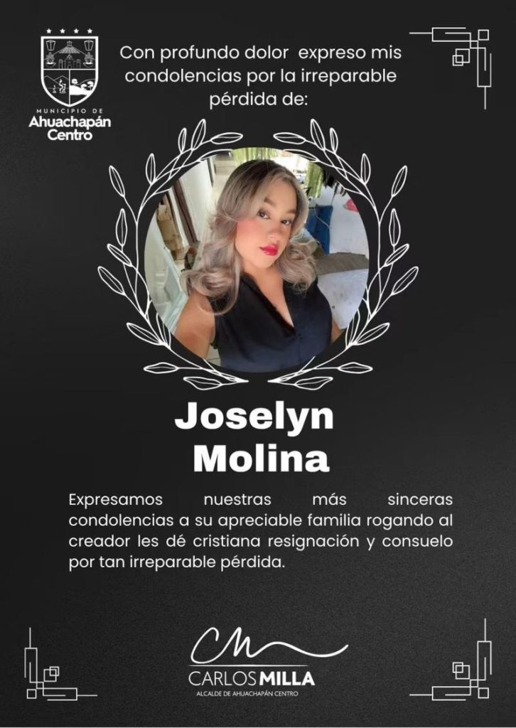 La Alcaldía de Tacuba expresó sus condolencias por el fallecimiento de la exreina de 2019 y envió un mensaje de pésame a sus familiares y seres queridos.