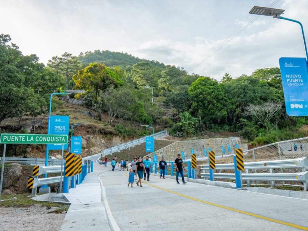 La nueva conexión también facilita el acceso al parque ecológico El Manzano, ubicado a 1.8 kilómetros de la zona intervenida.