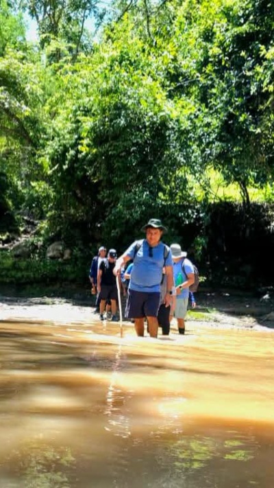 Las pozas del río Guaza forman parte del entorno rural que acompaña la ruta de senderismo en Tonacatepeque.