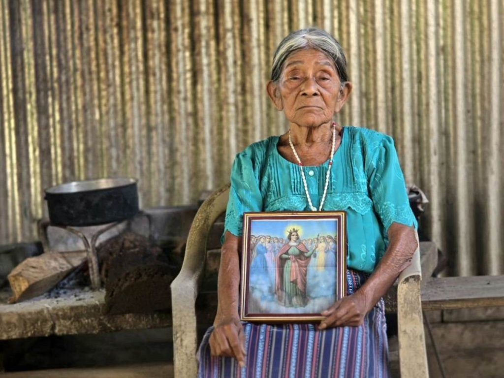 Ángela Pulque de Shull, originaria del cantón Sisimitepec, comparte la memoria y el significado de los Canchules en Nahuizalco.