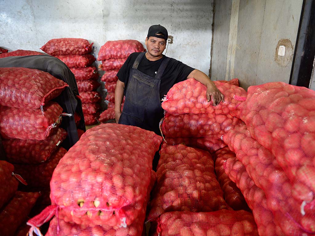 Un equipo de elsalvador.com recorrió el mercado mayorista La Tiendona para conocer los precios de frutas y verduras y las condiciones de abastecimiento. / Foto Jessica Orellana.
