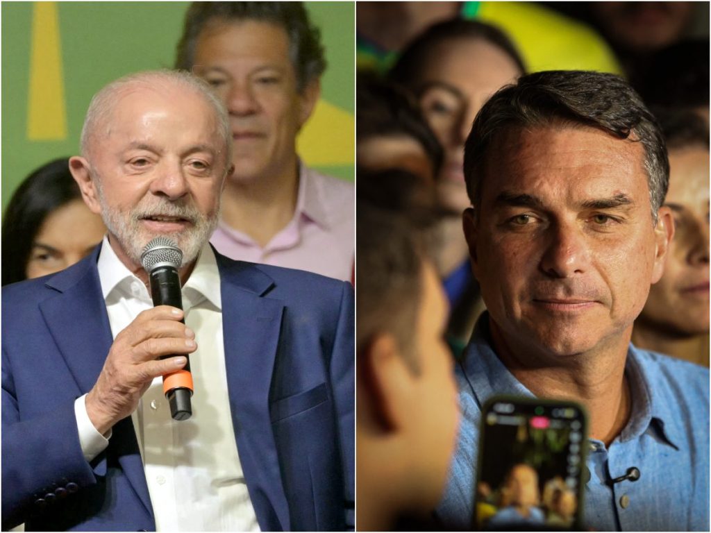 Lula y Flávio Bolsonaro irán a segunda vuelta en Brasil