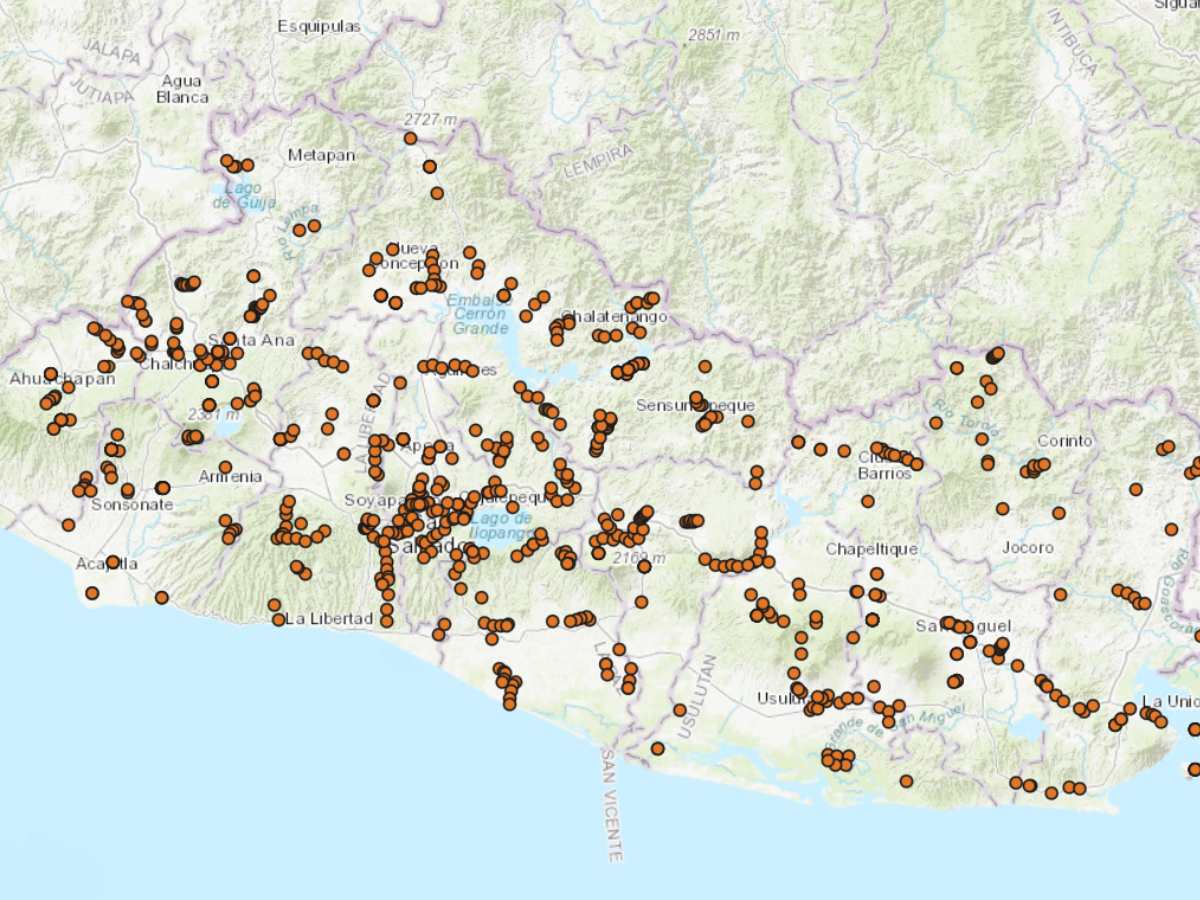 MAPA DE TRABAJO FOVIAL