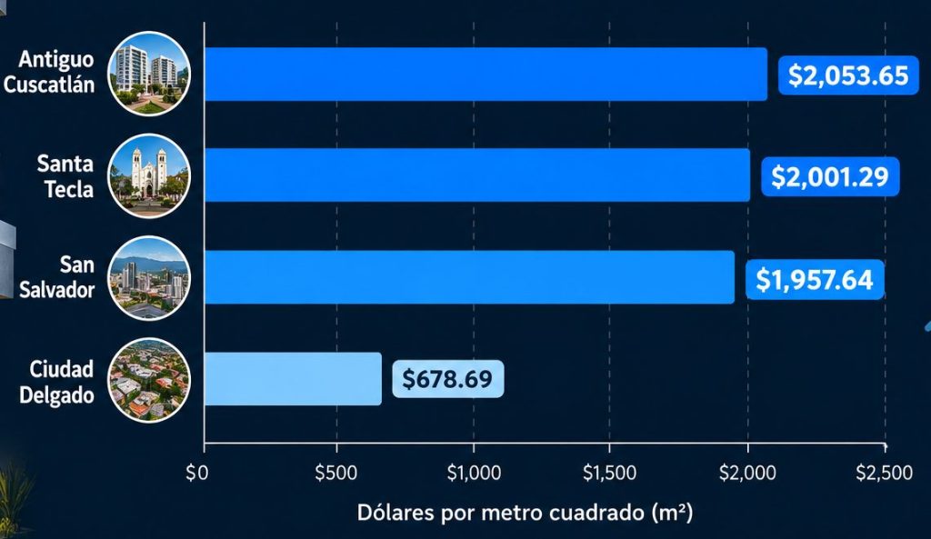 Precio promedio por metro cuadrado