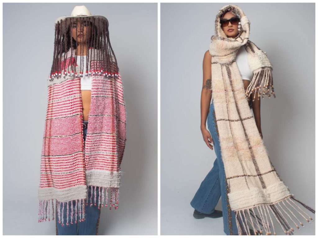 Inspirada en la estética vaquera de Beyoncé, la colección de Charlie Mendoza combina tejidos, flecos y detalles artesanales con una propuesta invernal atrevida.