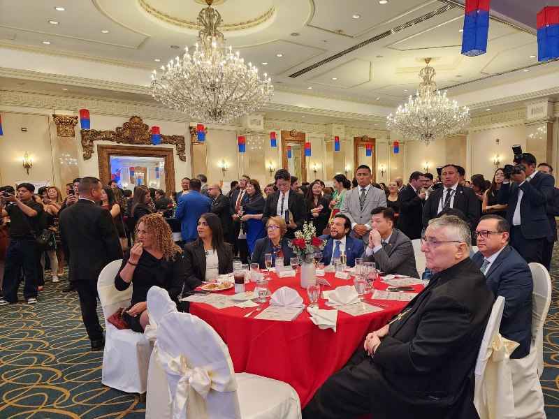 La celebración del Día Nacional de Corea se realiza este 2 de octubre en San Salvador, en el marco de 64 años de relaciones diplomáticas. Foto Daniela Alegría

