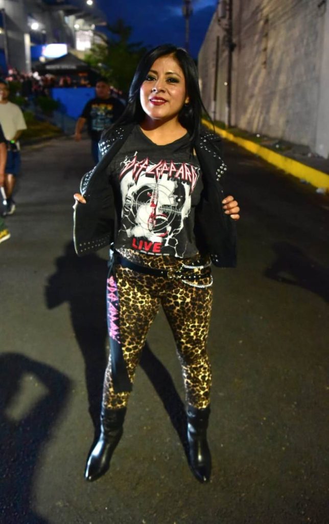Maritza ha escogido cuidadosamente su outfit para este día
