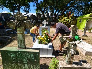dia difuntos cementerio ilustres parcelas jardin recuerdo