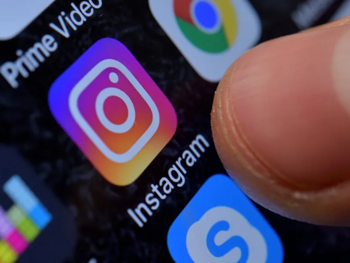 Fotografía de archivo de la aplicación de Instagram en un iPhone, en Kaarst (Alemania).