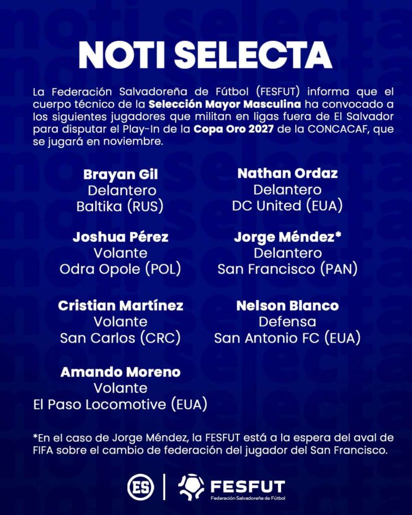 legionarios selecta seleccion nacional el salvador futbol saint martin