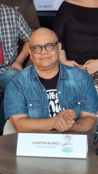Martín Núñez, integrante de Prueba de Sonido, hizo un llamado a colaborar con el concierto benéfico para apoyar el tratamiento médico de Alex Oviedo.
