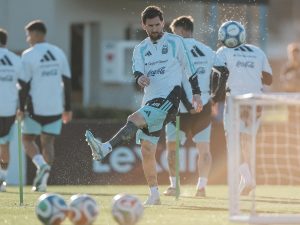 Video | Messi vive su último entrenamiento como jugador de Argentina