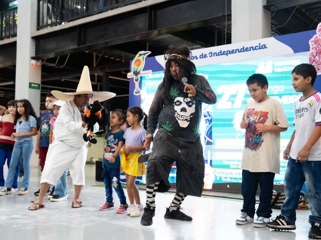Juegos, payasos y pintacaritas forman parte de la programación pensada especialmente para compartir con los niños.