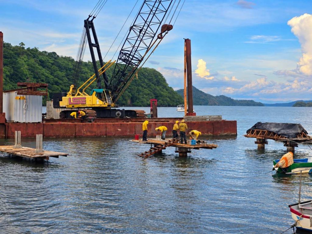 muelle artesanal - Isla Conchaguita - La Unión - Ministerio de Obras Públicas