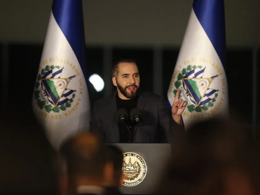 El presidente de El Salvador, Nayib Bukele, en una fotografía de archivo.