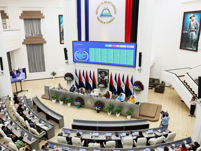 Daniel Ortega y Rosario Murillo impulsan una nueva reforma constitucional que elimina la figura del vicepresidente en Nicaragua.
