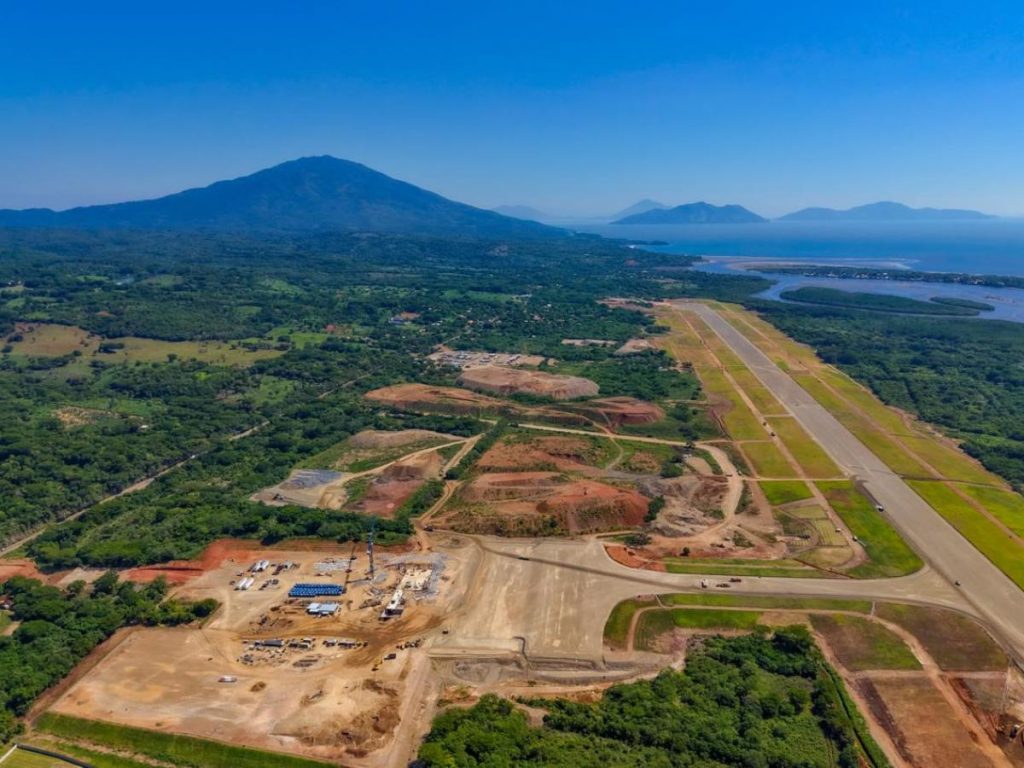 El Aeropuerto del Pacífico se construye en el cantón El Ciprés, distrito de Conchagua, La Unión Sur.